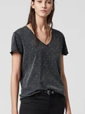 All Saints Emelyn Stud Tee